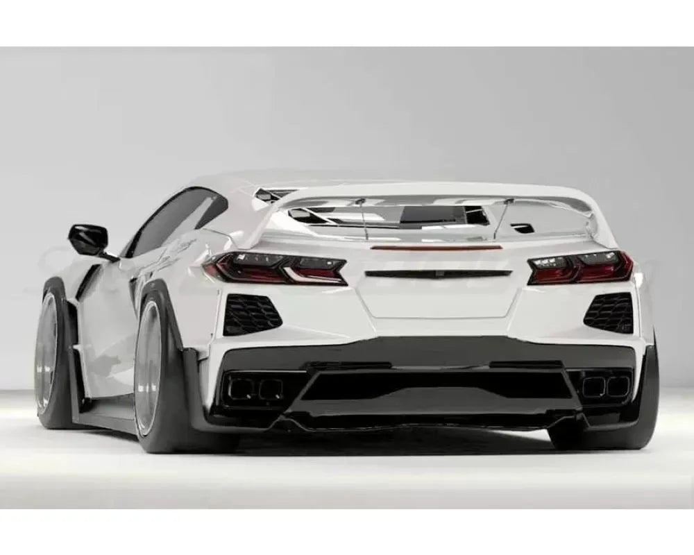 GReddy Rocket Bunny C8 Corvette Rear Over-Fenders 2020-2024 Widebody Kit