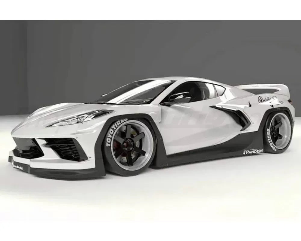GReddy Rocket Bunny C8 Corvette Rear Over-Fenders 2020-2024 Widebody Kit