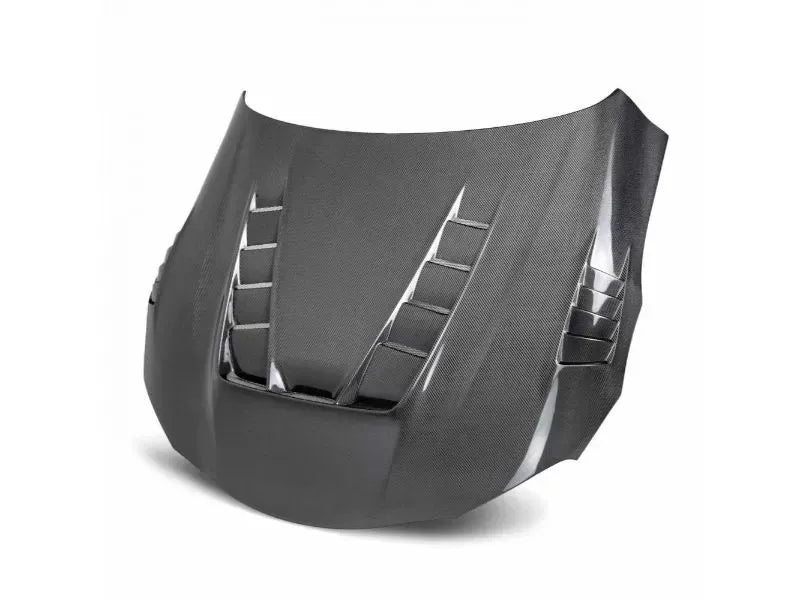 Seibon TV-Style Double-Sided Carbon Fiber Hood for Toyota GR Supra (2020-2026)