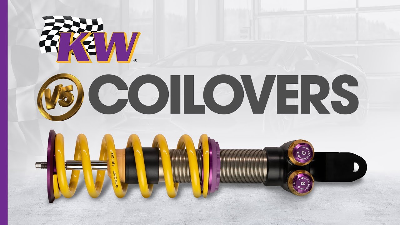 Performance KW V5 Coilover Suspension Kit for Chevrolet Corvette Stingray 2020-2024